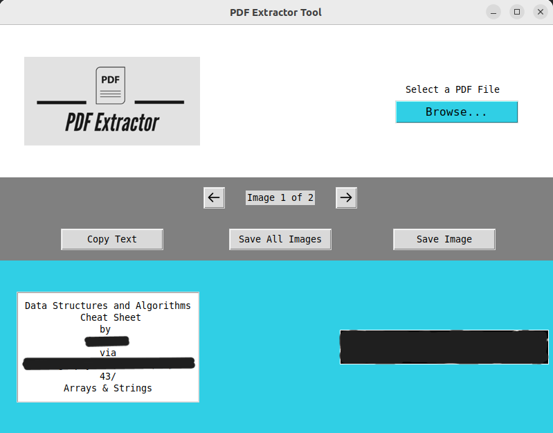 PDF Extractor Tool
